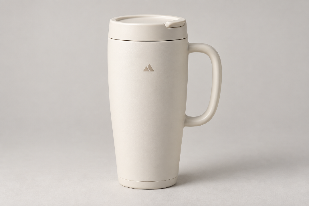Producto maestro para ecommerce de la taza marfil