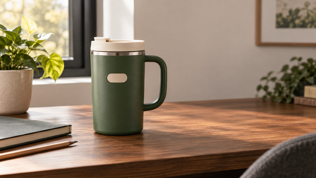 Resultado del prompt para la taza de viaje