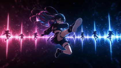 How to Cut an AI Dance Video to the Beat in Edit