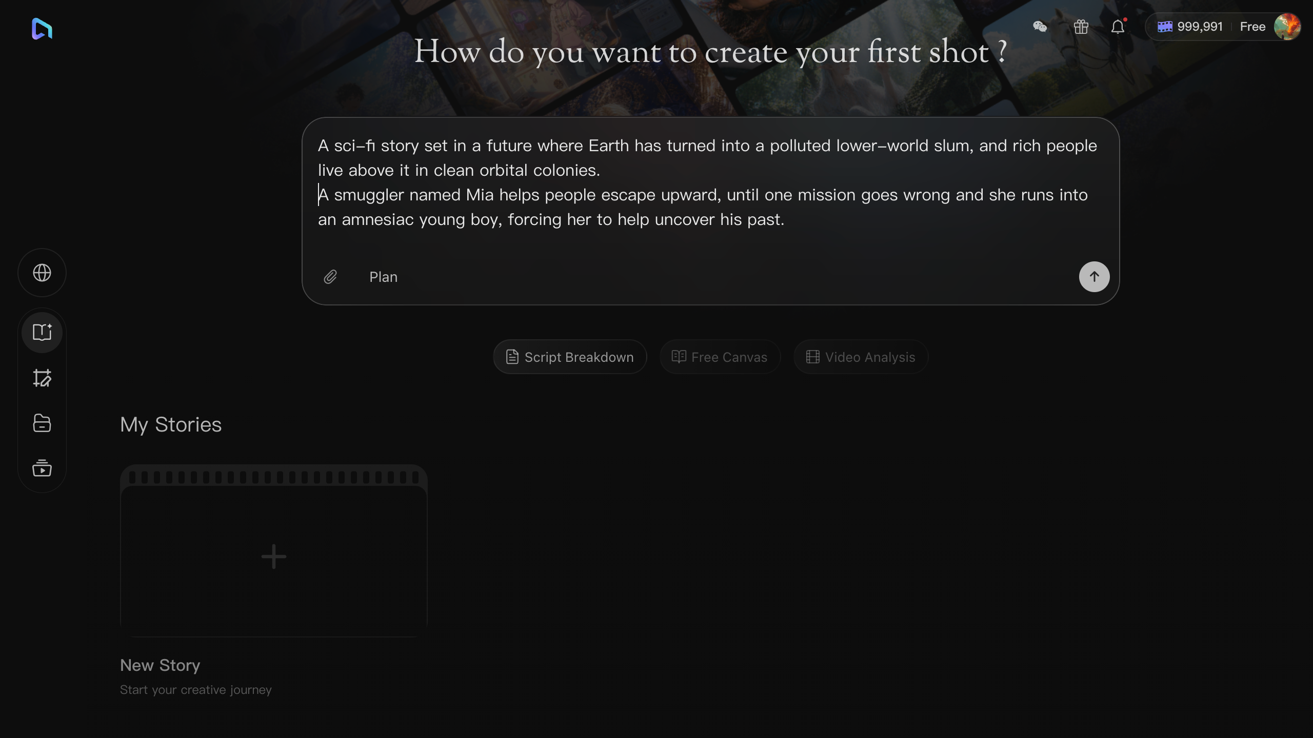 Create Story Outline