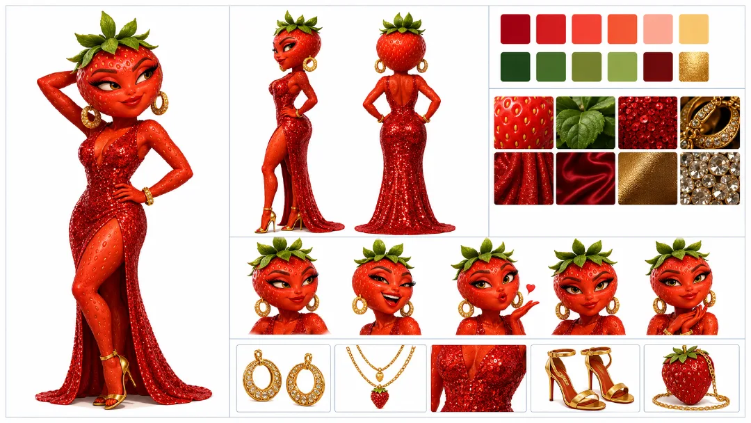Strawberry Girl