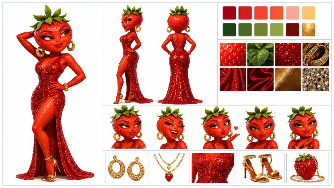 Strawberry Girl