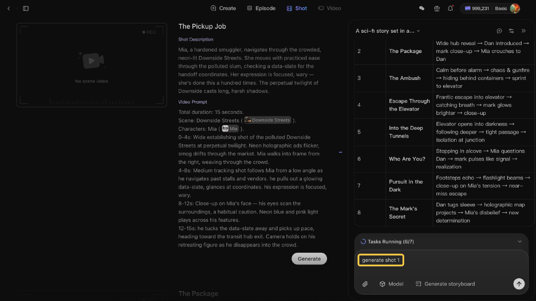 Video Generation Page