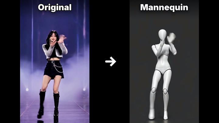 AI Rotoscope 3D Mannequin Motion template preview