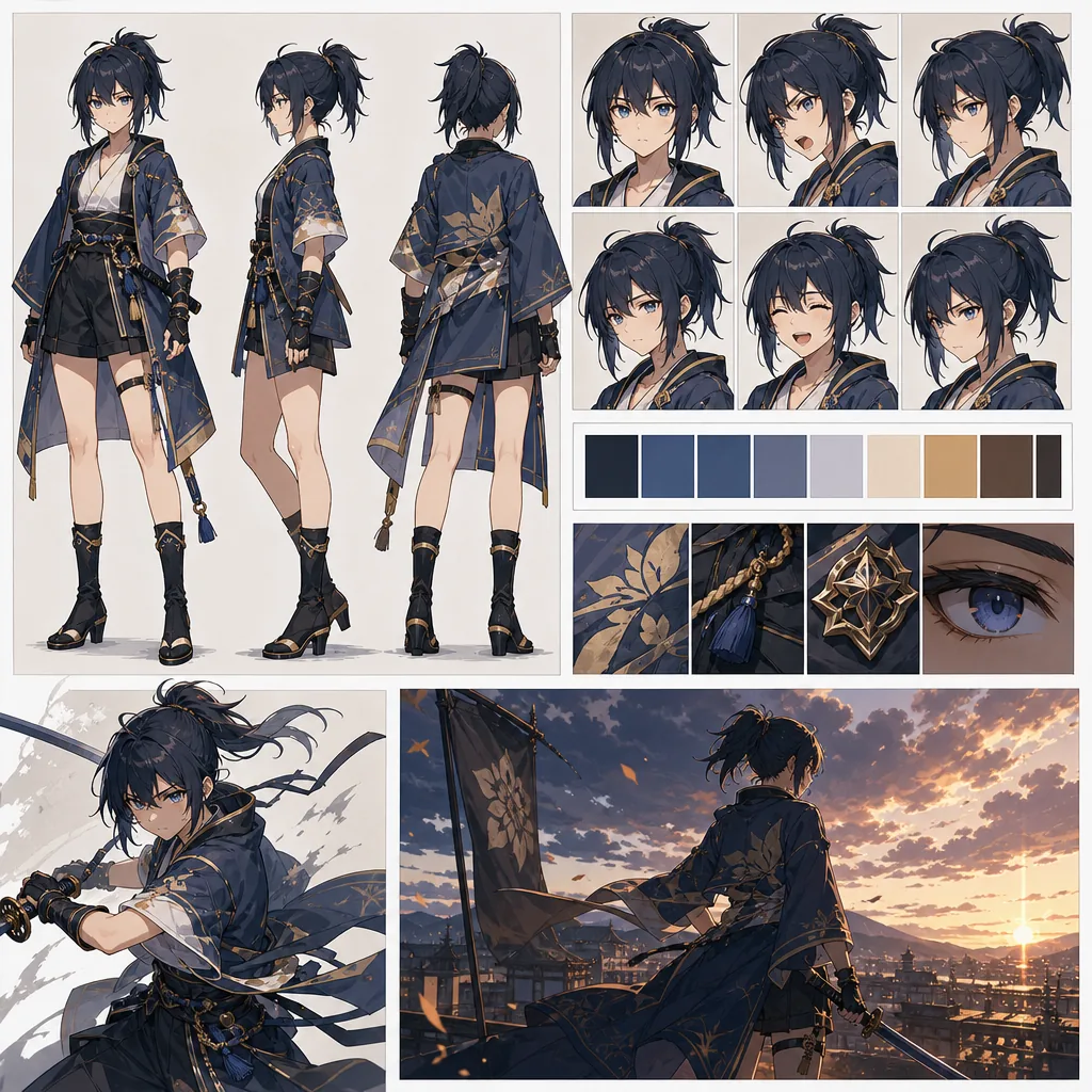 Crea el character asset antes de escribir un prompt
