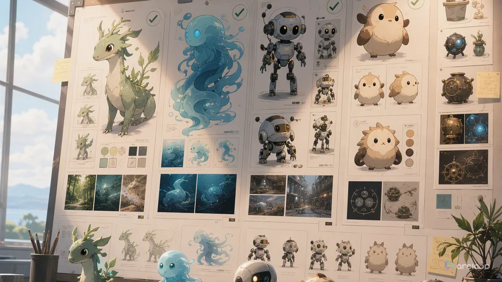 Diseñar personajes no humanos que aún funcionen como parte del reparto