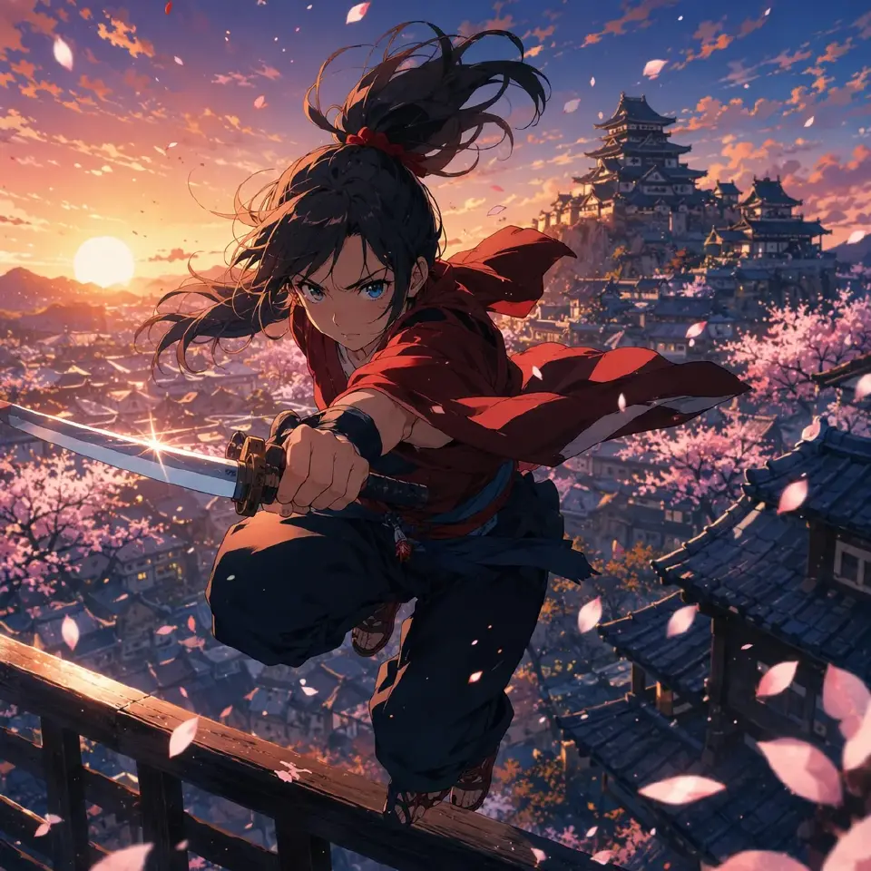 2Dアニメのプロンプトの書き方