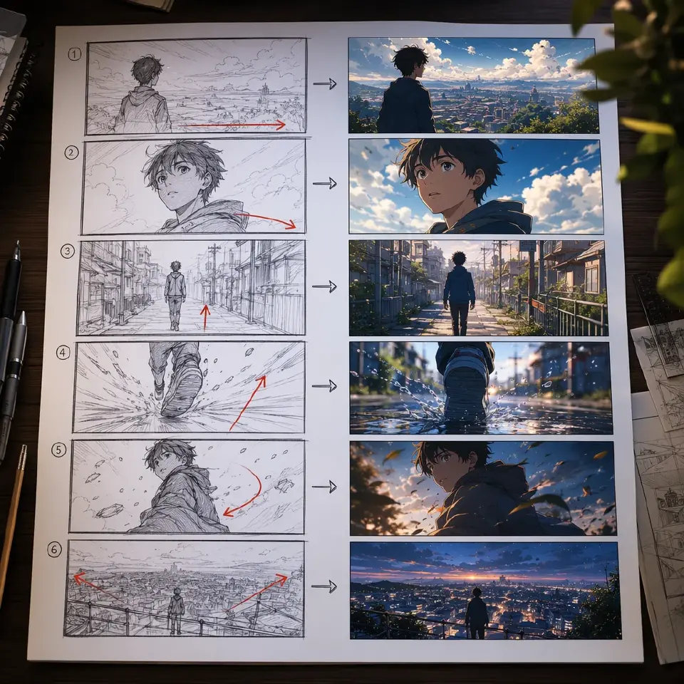AI 影片 Storyboard Prompt 指南