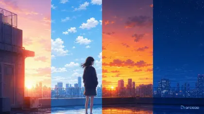 Alba, mediodía, crepúsculo, noche: cómo iluminar una escena en cuatro temperaturas