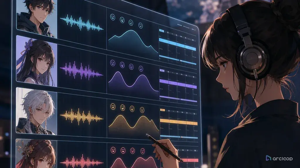 Dale a cada personaje del drama una voz estable