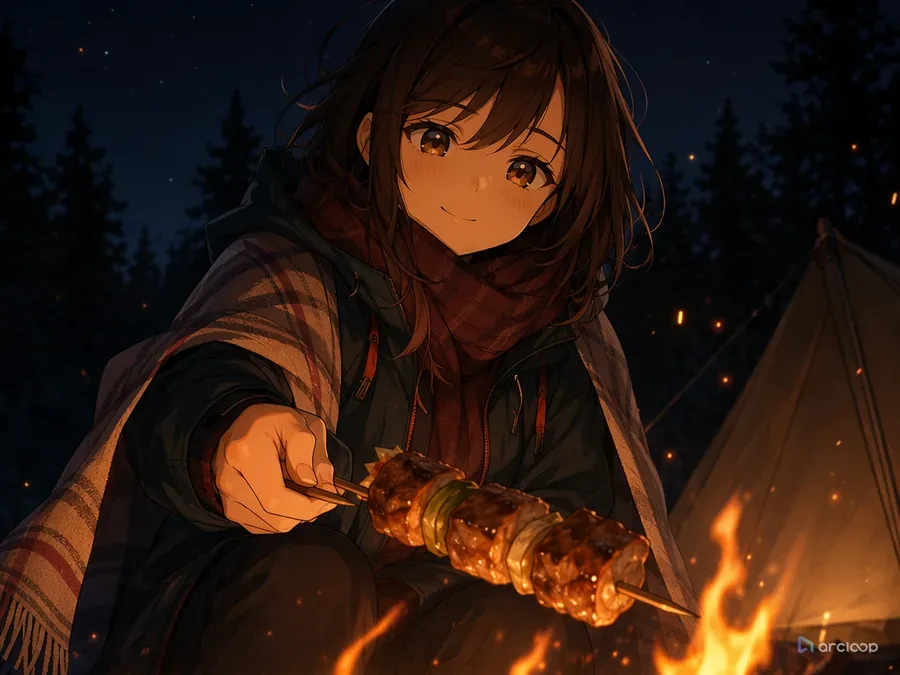 Campfire Skewer Turn