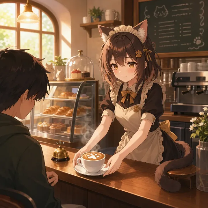 Catgirl Cafe Morning Shift