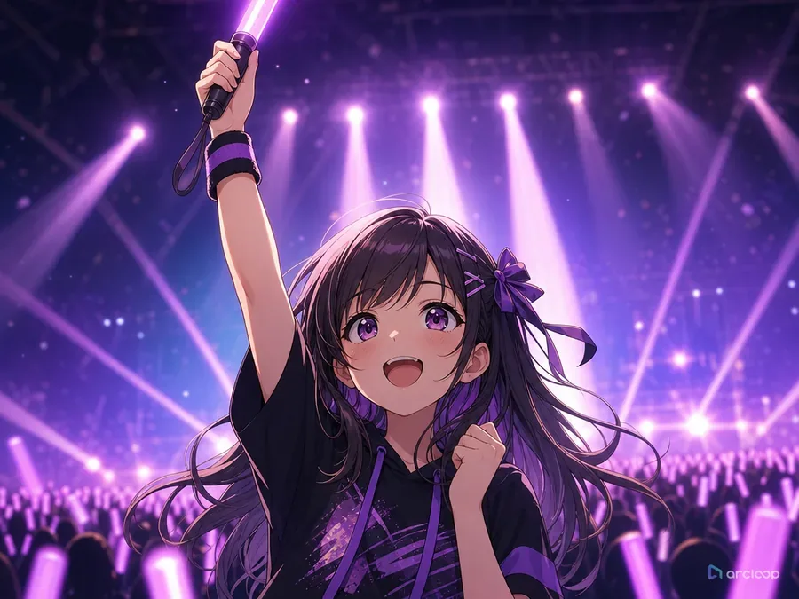 Concert Glow Stick Cheer