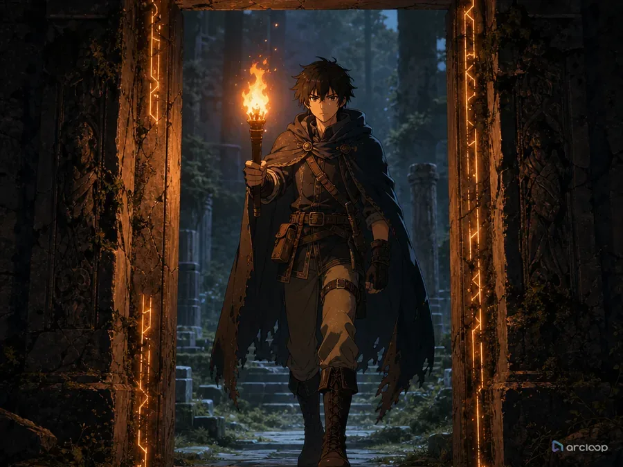 Dungeon Torch Threshold