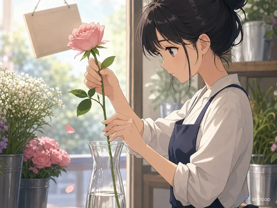 Flower Vase Arrangement
