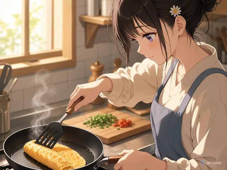 Omelet Fold Kitchen