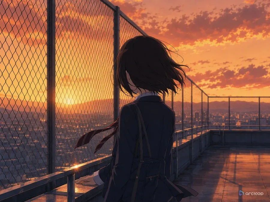 Rooftop Farewell Turnaway