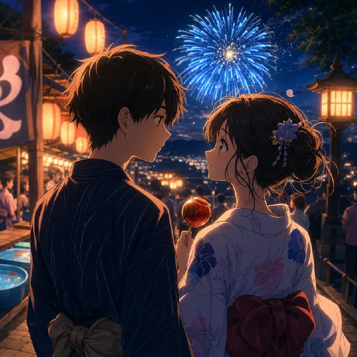 Summer Festival Fireworks Promise